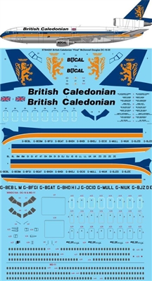 1:144 British Caledonian (later) McDD DC-10-30