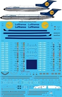 1:144 Lufthansa Boeing 727-30 / -230