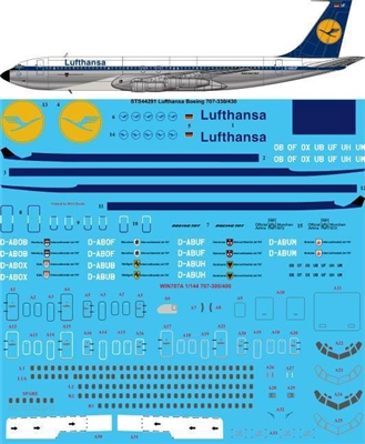 1:144 Lufthansa Boeing 707-330B/C - 430