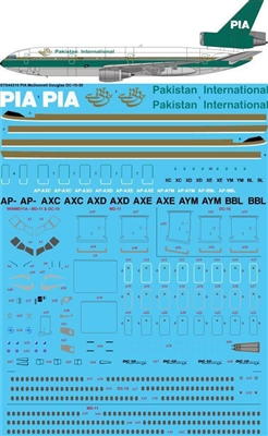 1:144 Pakistan International McDD DC-10-30