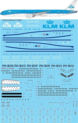 1:144 KLM (2015 cs) Boeing 777-300ER