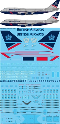 1:144 British Airways (Landor) Boeing 747-436