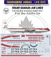1:144 Trans Canada Airlines V.952 Vanguard