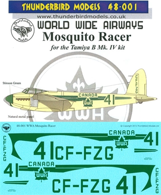 1:48 World Wide Airways Racing Mosquito