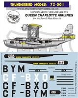 1:72 Queen Charlotte Supermarine Stranraer