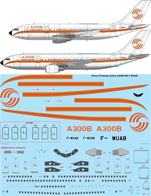 1:200 Airbus Prototype A.300B2