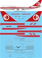 1:200 Malaysian Airlines 'retro' Boeing 747-400