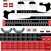 1:144 BEA (Red Square) Vickers 951/953 Vanguard