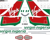 1:144 Virgin Nigeria Airbus A.340-300