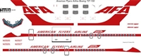 1:144 American Flyers Airline Boeing 727-100