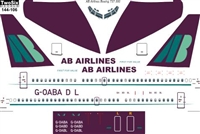 1:144 AB Airlines Boeing 737-300