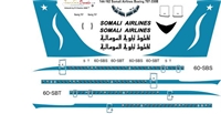 1:144 Somali Airlines Boeing 707-320B