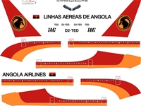 1:144 TAAG Angola Boeing 777-200