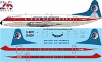 1:144 British Air Services Vickers Viscount 800