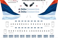 1:144 Delta Connection Embraer 170