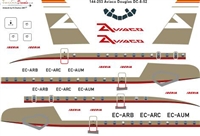 1:144 Aviaco (mustard cs) Douglas DC-8-50