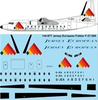 1:144 Jersey European Airways Fokker F.27-500 Friendship