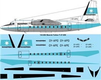 1:144 Maersk Fokker F.27-600 Friendship