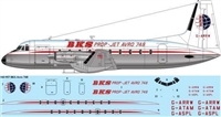 1:144 BKS Air Transport Avro 748 (HS.748) (Authentic Airliners kit)