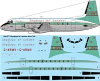 1:144 Skyways Coach HS.748 Series 2 (Mark 1 Models)