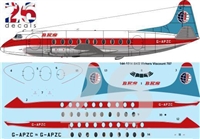 1:144 BKS Air transport Vickers Viscount 700
