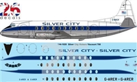1:144 Silver City Airlines Vickers Viscount 700