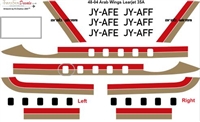 1:48 Arab Wings Gates Learjet 35A