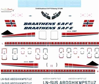 1:72 Braathens SAFE Boeing 737-200