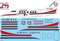 1:72 Loganair Bae 3101 Jetstream 31