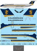 1:72 Caledonian Airways BAC 1-11-500