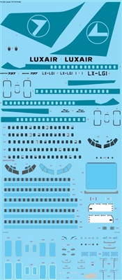 1:72 Luxair Boeing 737-200