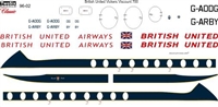 1:96 British United Vickers Viscount 700