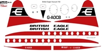 1:96 British Eagle Vickers Viscount 700