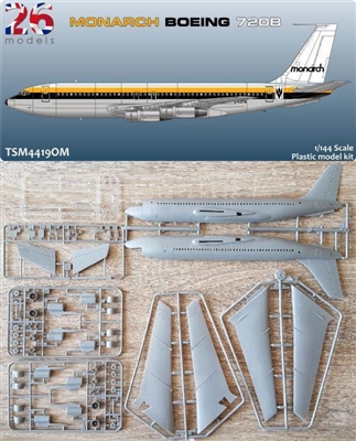 1:144 Boeing 720B, Monarch Airlines