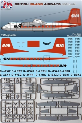 1:144 HPR-7 Herald 200, British Island Airways (earlier cs)