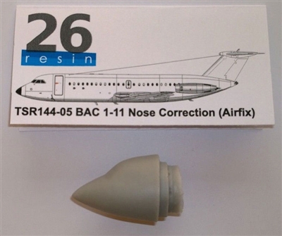 1:144 BAC 1-11 Nose