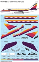 1:100 AirCal Boeing 737-200