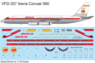 1:135 Iberia Convair 990