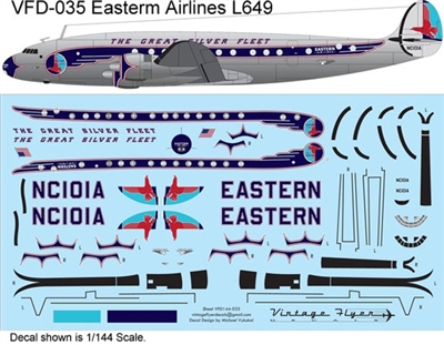 1:140 Eastern Airlines (early cs) L.749 Constellation