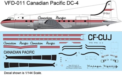 1:144 Canadian Pacific Douglas DC-4