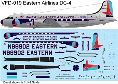 1:144 Eastern Airlines 'Ship by Eastern' Douglas DC-4