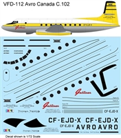 1:144 Avro C.102 Airliner
