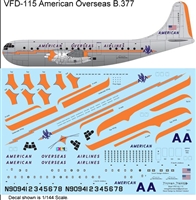 1:144 American Overseas Airlines Boeing 377 Stratocruiser