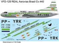 1:144 REAL Aerovias Brasil Convair 440 (Delivery)