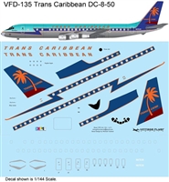 1:144 Trans Caribbean Douglas DC-8-50