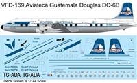 1:144 Aviateca Guatemala Douglas DC-6B