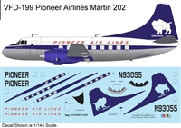 1:144 Pioneer Airlines Martin 202