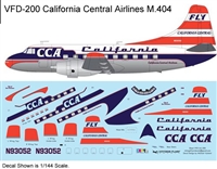 1:144 California Central Airlines Martin 202