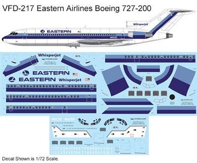 1:144 Eastern Airlines Boeing 727-200