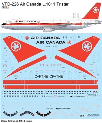 1:144 Air Canada (delivery cs) Lockheed L.1011 Tristar